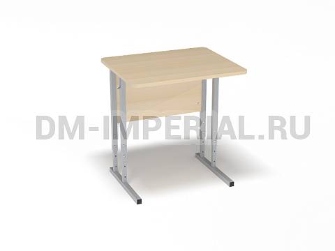 Оснащение школ, Школьные парты, Стол ученический 1-но местный регулируемый на квадратной трубе МШ-ШП-005.1