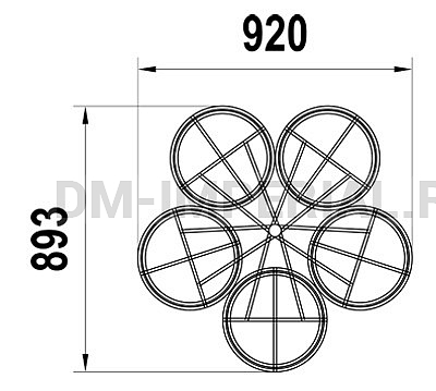 Уличное оборудование, Садово-парковое оборудование, Цветочница кашпо ЦК 1.4 ЦК 1.4