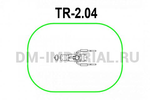 Уличное оборудование, Спортивное оборудование, Тренажер Тандем-Жим ногами ТР 2.04 ТР 2.04