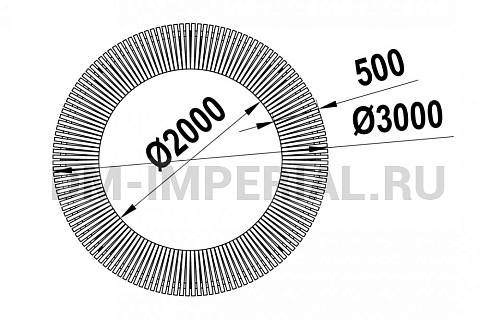 Уличное оборудование, Садово-парковое оборудование, Скамья парковая С 1.40 С 1.40