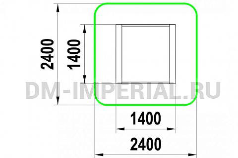 Уличное оборудование, Игровое оборудование, Детская песочница Куличики МФ 1.16 МФ 1.16