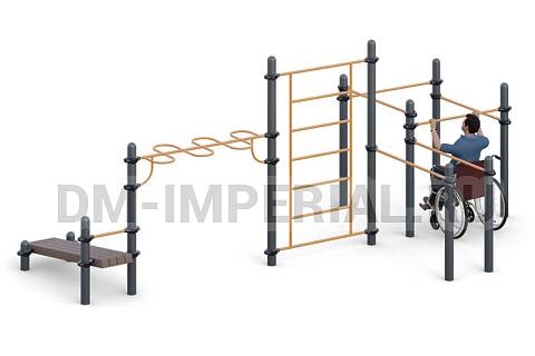 Уличное оборудование, Спортивное оборудование, Турники W-07.002 W-07.002