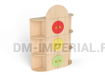 Шкаф Светофор с полками