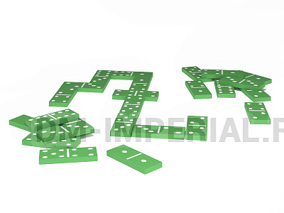 Развивающие мягкие модули Домино макси