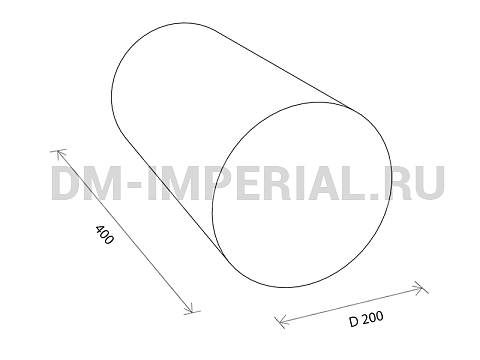 Оснащение детских садов, Мягкие модули, Мягкий модуль Цилиндр 30 ММ-ЭМ-08.030