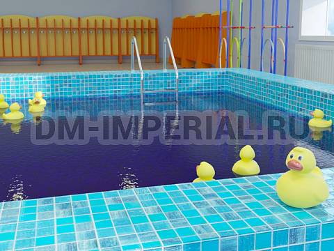 Оснащение детских садов, Шкафы, Шкаф для пол. напольный Волна 5-ти секционный ШП-004-5