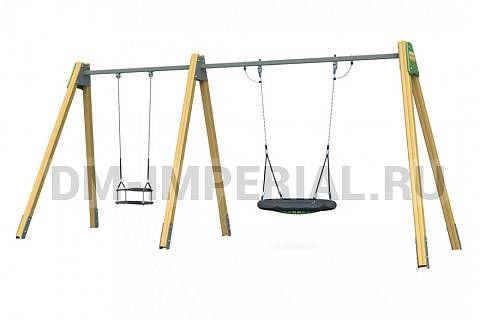 Уличное оборудование, Игровое оборудование, Качели КАЧ 1.18.1 КАЧ 1.18.1