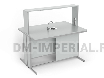 Стол препараторский островной с сантехникой