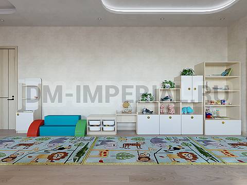 Оснащение детских садов, Игровая мебель, Уголок дежурств 2 ИМ-057