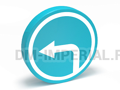 Дорожный знак Движение налево