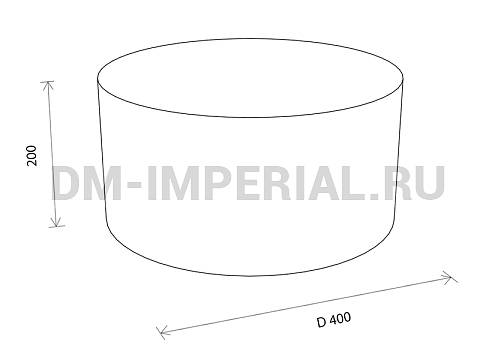 Оснащение детских садов, Мягкие модули, Мягкий модуль Цилиндр 29 ММ-ЭМ-08.029