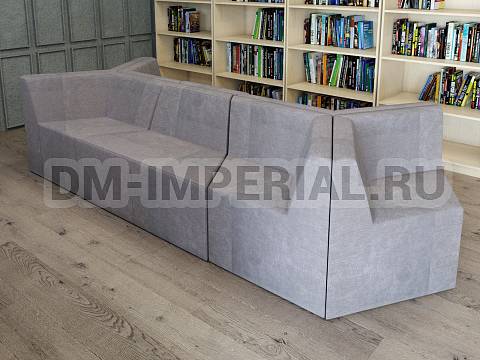 Оснащение школ, Мягкая мебель для школ, Диван модульный 11 ШМ-ММ-090