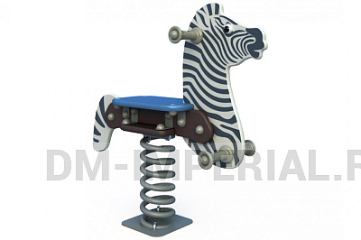 Качалка на пружине Зебра КА 1.14