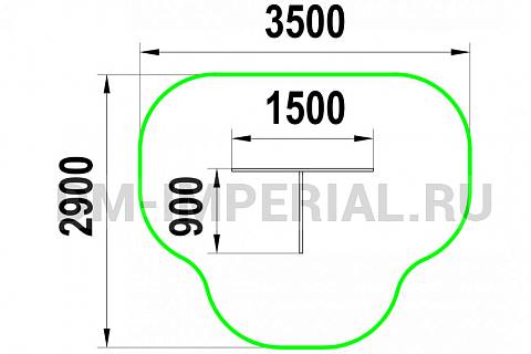 Уличное оборудование, Игровое оборудование, Фигура для лазания Ракета МФ 1.76 МФ 1.76