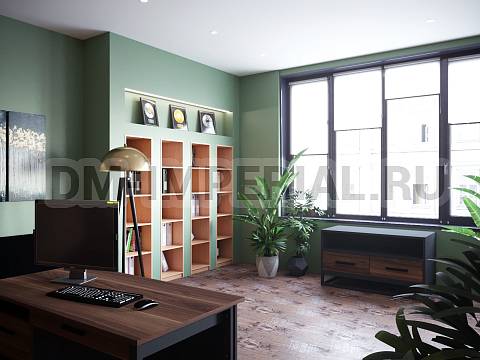 Офисная мебель, Кабинет руководителя, Тумба на м-каркасе средняя КР-1.60