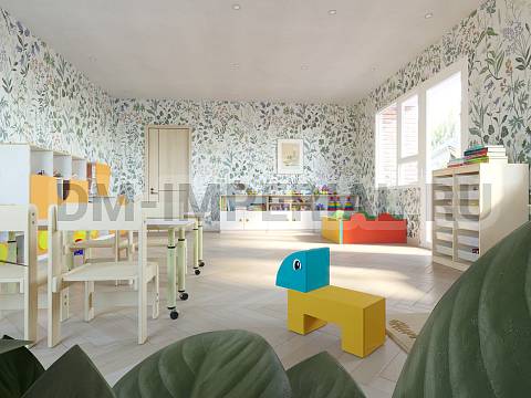 Оснащение детских садов, Шкафы, Стеллаж для хранения двухсекционный, высота 1000 СХ-008