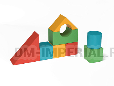 Мягкий конструктор Карапуз