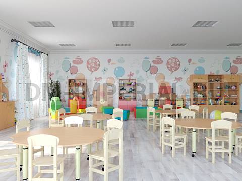 Оснащение детских садов, Шкафы, Шкафчик для игрушек ШС-050