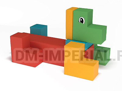 Мягкие игровые модули Собачка