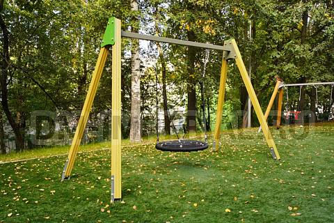 Уличное оборудование, Игровое оборудование, Качели Гнездо КАЧ 1.1 КАЧ 1.1