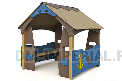 Детский игровой домик Теремок МФ 1.44