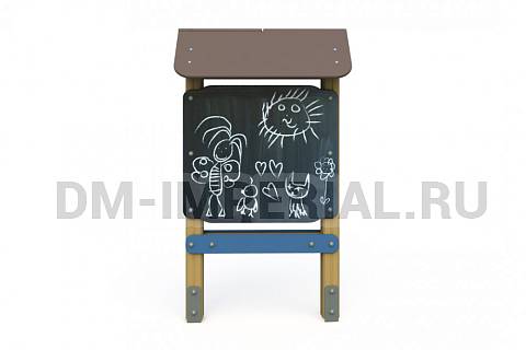 Уличное оборудование, Игровое оборудование, Доска для мела с крышей МФ 1.162 МФ 1.162