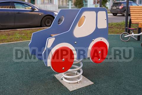 Уличное оборудование, Игровое оборудование, Качалка на пружине Джип КА 1.25 КА 1.25