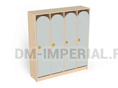 Шкаф 4-х секционный на цоколе