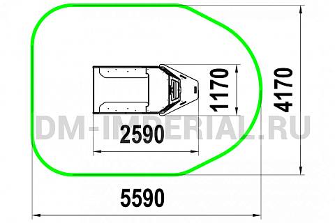 Уличное оборудование, Игровое оборудование, Детская игровая форма Катер МФ 1.46 МФ 1.46
