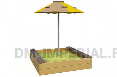 Детская песочница Мухомор МФ 1.21