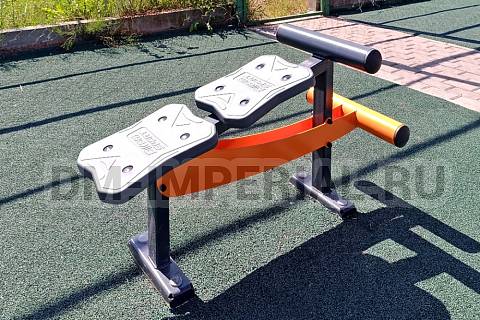 Уличное оборудование, Спортивное оборудование, Тренажер Лавка для пресса ТР 3.02 ТР 3.02