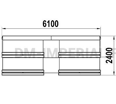 Уличное оборудование, Спортивное оборудование, Трибуна Т 1.7 Т 1.7