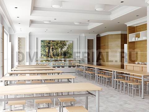 Оснащение школ, Мебель для столовой, Стол обеденный 1800 ШМ-СТ-035