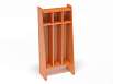 Шкаф для полотенец напольный 3-х секционный (разноцветный (ая), Оранжевый)