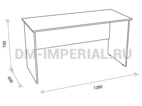 Офисная мебель, Столы офисные, Стол офисный С 1.01  СО-1.01