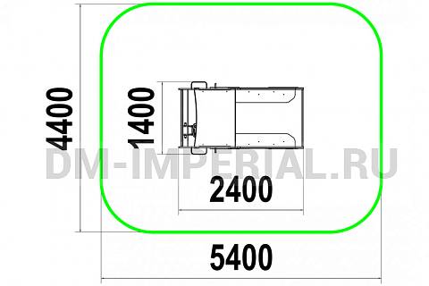 Уличное оборудование, Игровое оборудование, Детская игровая форма Машинка МФ 1.48 МФ 1.48