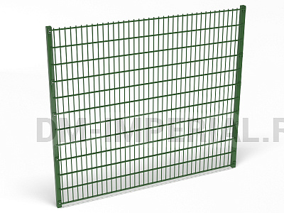 2D сварная панель оцинкованная с полимерным покрытием