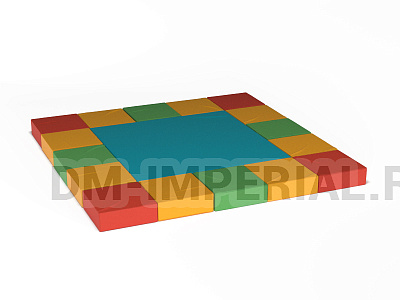 Развивающие мягкие модули Квадраты