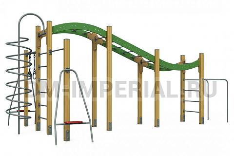 Уличное оборудование, Спортивное оборудование, Спортивный миникомплекс СП 1.7 СП 1.7