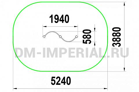 Уличное оборудование, Спортивное оборудование, Шведская лестница СП 1.70 СП 1.70