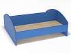 Кровать ЛДСП двухместная (разноцветный (ая), синий, 1400*1200)