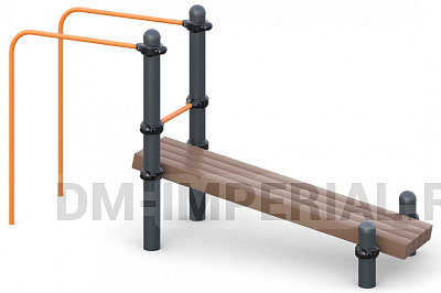 Лавка для преса с брусьями W-03-007