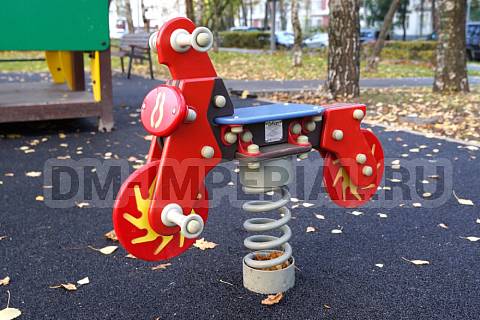 Уличное оборудование, Игровое оборудование, Качалка на пружине Мотоцикл КА 1.10 КА 1.10