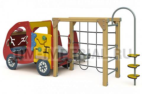 Уличное оборудование, Игровое оборудование, Детская игровая форма Пожарная машина МФ 1.5 МФ 1.5