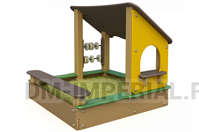 Детская песочница Хижина МФ 1.71