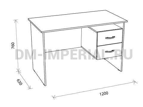 Оснащение школ, Учительские столы, Стол учителя однотумбовый ШМ-УС-001