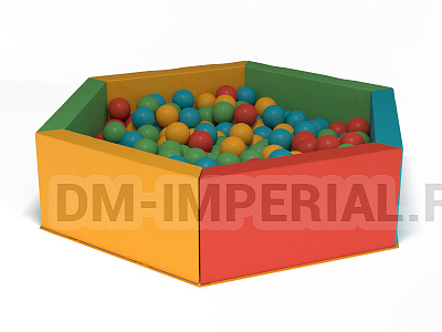 Сухой бассейн Шестигранник