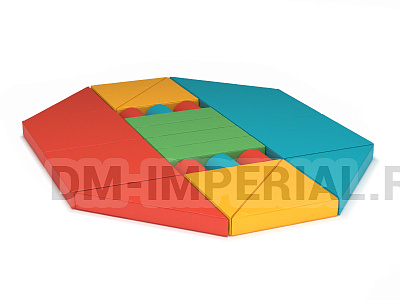 Развивающие мягкие модули Стадион