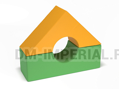 Мягкий конструктор Терем большой