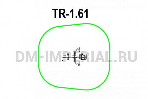 Уличное оборудование, Спортивное оборудование, Тренажер Имитация гребли ТР 1.61 ТР 1.61